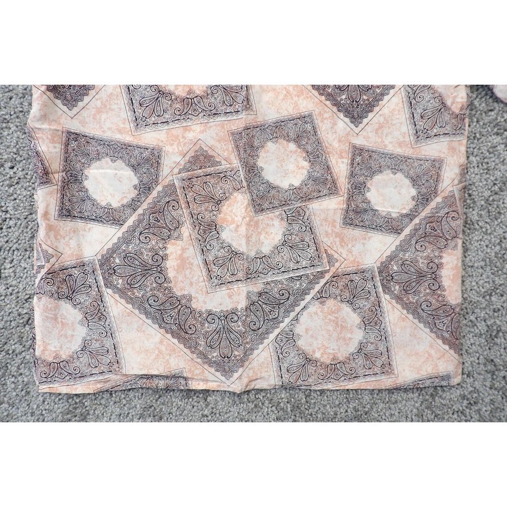 Vtg CAPPAGALLO Womens 100% Silk PINK Blouse Size S 90's Y2K Office Top NOS - Picture 7 of 10